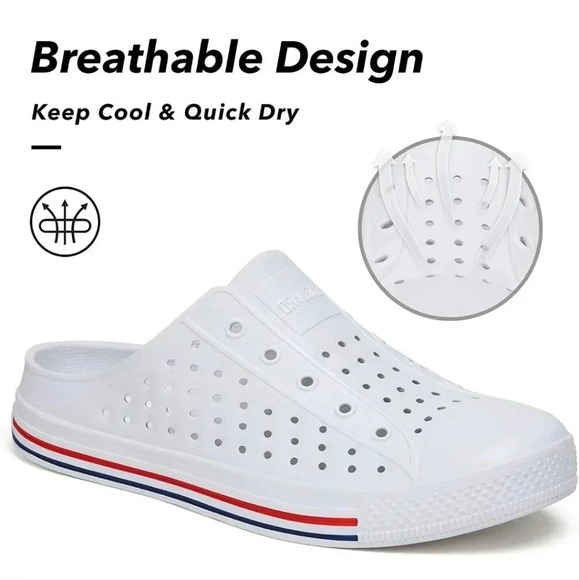 SAGUARO Women's Men's Clogs Shoes Casual Slippers Unisex - Picture 4 of 15